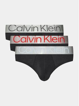 Calvin Klein Underwear Calvin Klein Underwear Set 3 perechi de slipuri 000NB3129A Negru