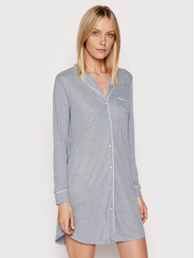 Etam Etam Koszula nocna Warm Day 6524604 Niebieski Regular Fit