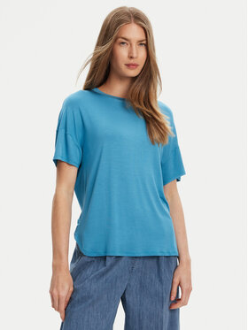United Colors Of Benetton United Colors Of Benetton T-shirt 3Z12D101X Plava Slim Fit