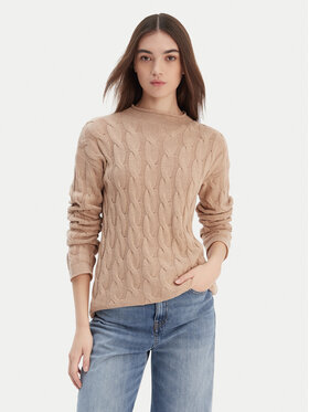 United Colors Of Benetton United Colors Of Benetton Džemperis 1335D2467 Brūns Regular Fit