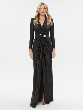 Elisabetta Franchi Elisabetta Franchi Abito da sera AB-547-37E2-5655 Nero Regular Fit
