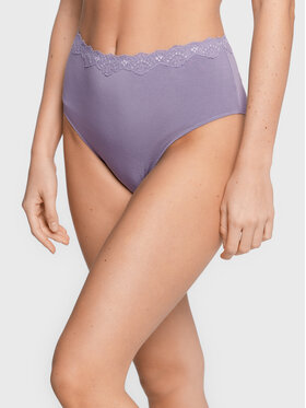 Triumph Triumph Klasikinės kelnaitės aukštu juosmeniu Touch Of Modal 10182551 Violetinė