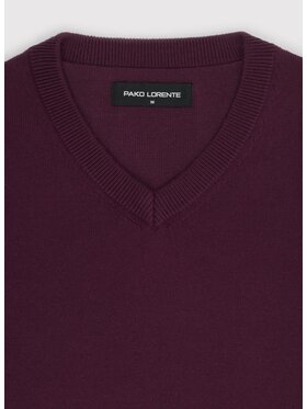Pako Lorente Pako Lorente Sweter P26WN-2X-010 Fioletowy Straight Fit