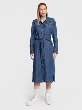 Lee Lee Ing ruha Eyelet L50MCULA 112321266 112321266 Kék Regular Fit