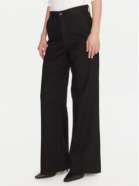 Calvin Klein Calvin Klein Jeansy LV047D770G Czarny Wide Leg