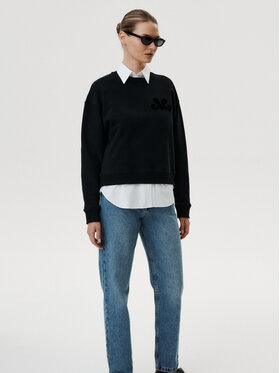 MARI PRETI MARI PRETI Felpa Velena Nero Regular Fit