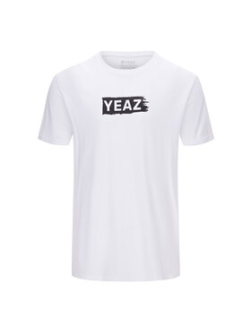 Yeaz Yeaz T-Shirt CHAY T-Shirt Biały Regular Fit