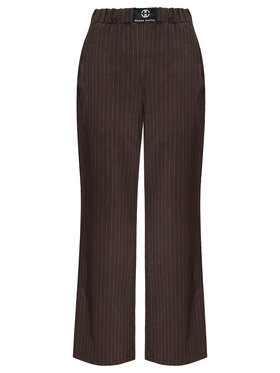 Magda Matyja Magda Matyja Spodnie materiałowe Roberta Trousers Brązowy Slim Fit