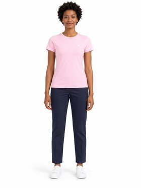 4F 4F T-Shirt 4FWAW26TTSHF3500-56S Růžová Slim Fit