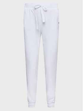Deha Deha Долнище анцуг A00538 Бял Regular Fit