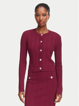 Guess Guess Cardigan W6YR26 Z0973 Bordeaux Regular Fit
