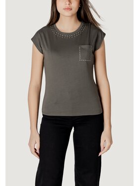 Morgan De Toi Morgan De Toi T-Shirt 251-DYROU Zielony To Fit