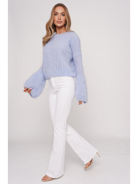 lemoniade lemoniade Sweter LS493Z Serenity Niebieski Oversize