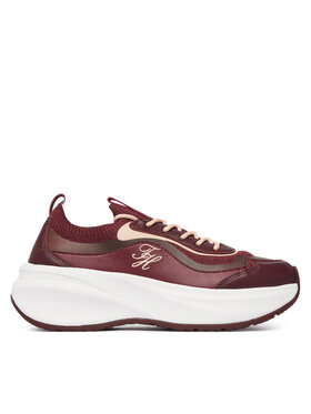 Tommy Hilfiger Tommy Hilfiger Sneakers TH Wave Runner FW0FW09484 Dunkelrot