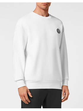 Plein Sport Plein Sport S dlouhým rukávem 12929 Bílá Regular Fit