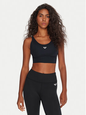 Roxy Roxy Sportovní podprsenka Heart Into It Attitude ERJKT04326 Černá