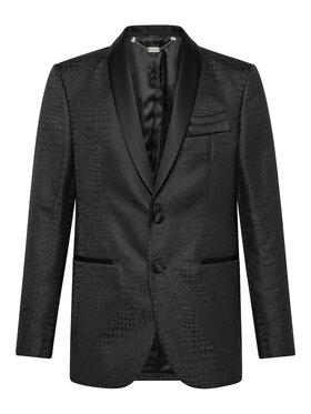 Billionaire Billionaire Marynarka 17995 Czarny Regular Fit