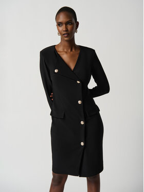 Joseph Ribkoff Joseph Ribkoff Коктейльна сукня 234153 Чорний Slim Fit