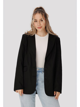 LAURELLA LAURELLA Marynarka 8TU001 Czarny Regular Fit
