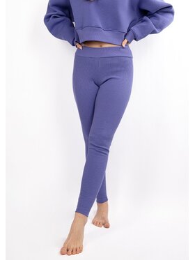 DKaren Sport DKaren Sport Legginsy DK-K-B13 Fioletowy Classic Fit