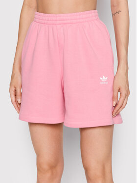 adidas adidas Szorty sportowe adicolor Essentials French Terry HM1817 Różowy Regular Fit
