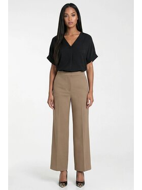FIGL FIGL Bluzka M1321 Czarny Regular Fit