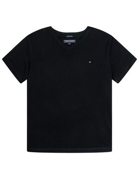 Tommy Hilfiger Tommy Hilfiger Футболка Boys Basic KB0KB04142 Чорний Regular Fit