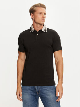 Guess Guess Polo M4BP66 J1314 Czarny Regular Fit