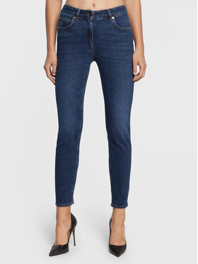 Luisa Spagnoli Luisa Spagnoli Jeansy Opra 5393103 Tmavomodrá Close Fit