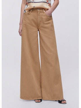 Liu Jo Liu Jo Pantaloni di tessuto UA6217T365A51213 Beige Regular Fit
