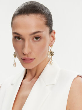 Guess Guess Обици JUBE05 087JW Златист