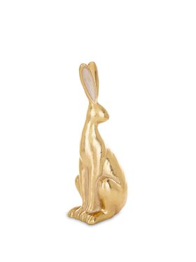 MIAhome MIAhome Figurka królik 24,5x8,5x10 cm SVELTA-2 small Złoty