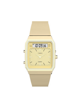 Timex Timex Часовник Q Timex® 1982 Chronograph TW2Y06000 Златист