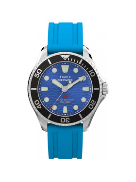 Timex Timex Zegarek TW2Y40400 Niebieski