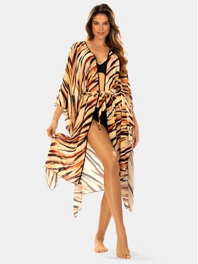 Feba Feba Szlafrok F219 Pomarańczowy