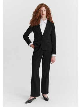 TATUUM TATUUM Spodnie materiałowe LAURANIA Czarny Straight Fit