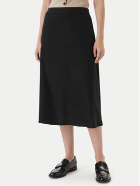 Vero Moda Vero Moda Midi szoknya Mymilo 10340419 Fekete Regular Fit