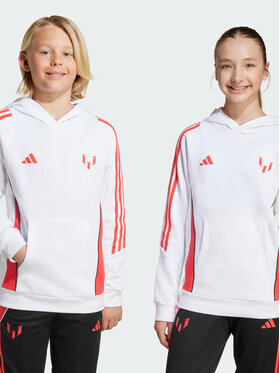 adidas adidas Bluza techniczna Messi Biały Regular Fit