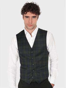 Evenemen Evenemen Kamizelka ROBIN Granatowy Slim Fit