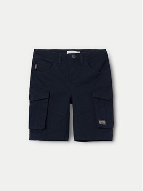 NAME IT NAME IT Pantaloncini di tessuto 13198124 Blu scuro Regular Fit