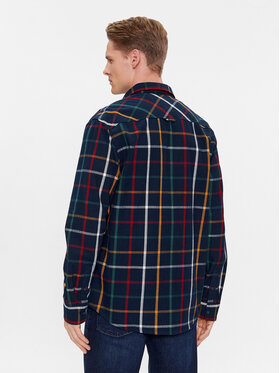 Tommy Jeans Košulja Check Flannel DM0DM18334 Tamnoplava Regular Fit