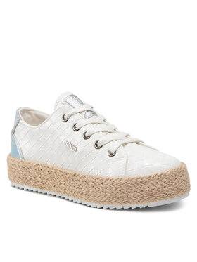 Big Star Shoes Big Star Shoes Espadryle JJ274397 Biały