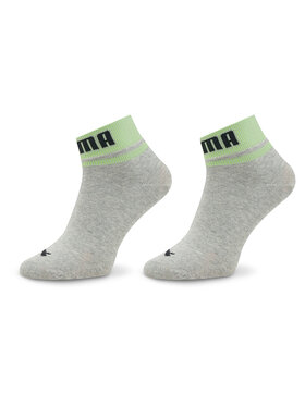 Puma Puma 2er-Set hohe Unisex-Socken Unisex New Heritage Quarter 2P 938021 Grau
