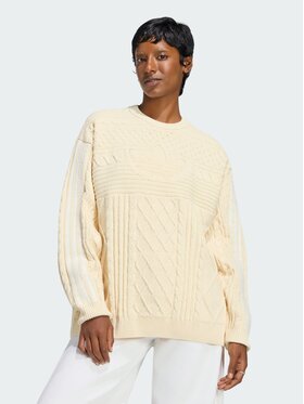 adidas adidas Bluza 147027 Kremowy Regular Fit