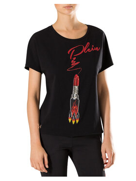 PHILIPP PLEIN PHILIPP PLEIN T-Shirt 30824 Czarny Regular Fit