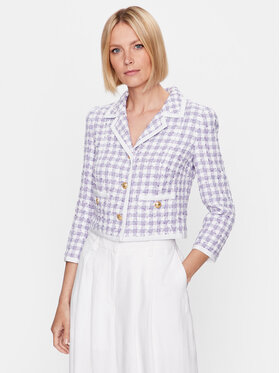 Luisa Spagnoli Luisa Spagnoli Suknjič Volonta 539734 Vijolična Regular Fit