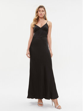 TWINSET TWINSET Večerní šaty 232TT2060 Černá Regular Fit