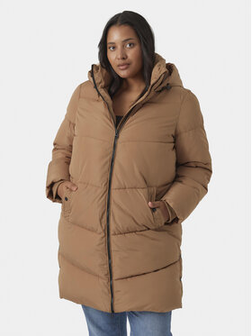 Vero Moda Curve Vero Moda Curve Kurtka zimowa 10297304 Brązowy Regular Fit