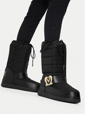 LOVE MOSCHINO LOVE MOSCHINO Śniegowce JA24052G1LISB00B Czarny