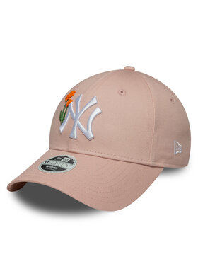 New Era New Era Czapka z daszkiem New York Yankees Womens MLB 9FORTY 60667503 Różowy